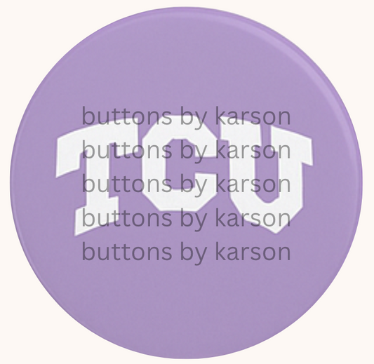 Light Purple TCU Button