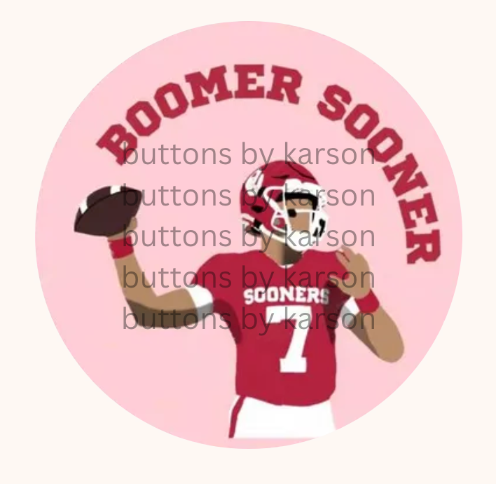 Boomer Sooner QB Button