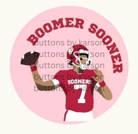 Boomer Sooner QB Button