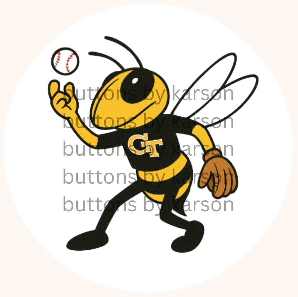 Buzz Tossing Ball Button