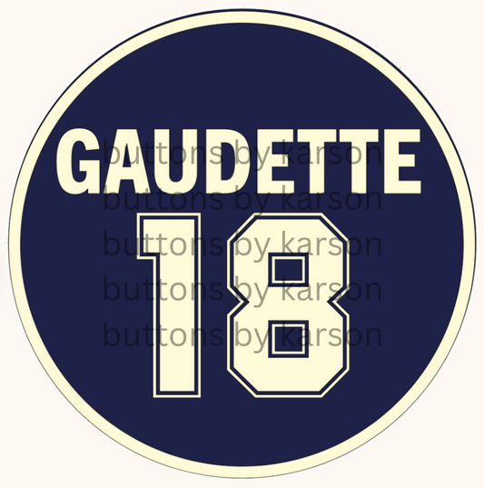 Navy Basic Button