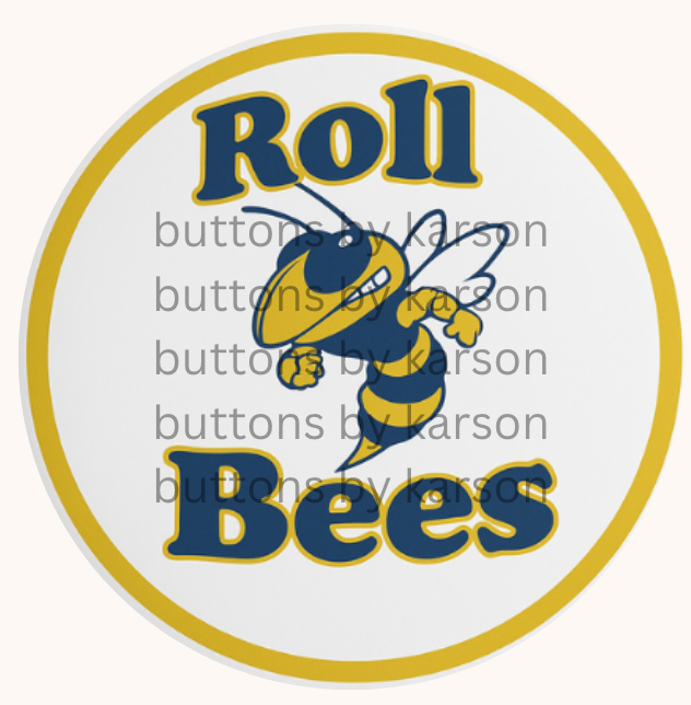 Roll Bees Button