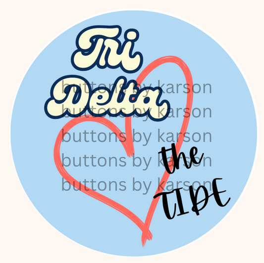 Sorority Loves the Team Button