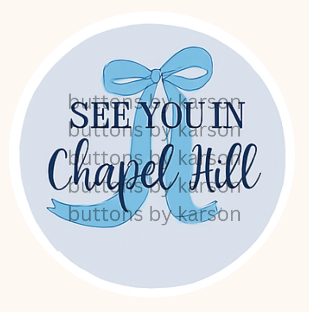 Chapel Hill Bow Button