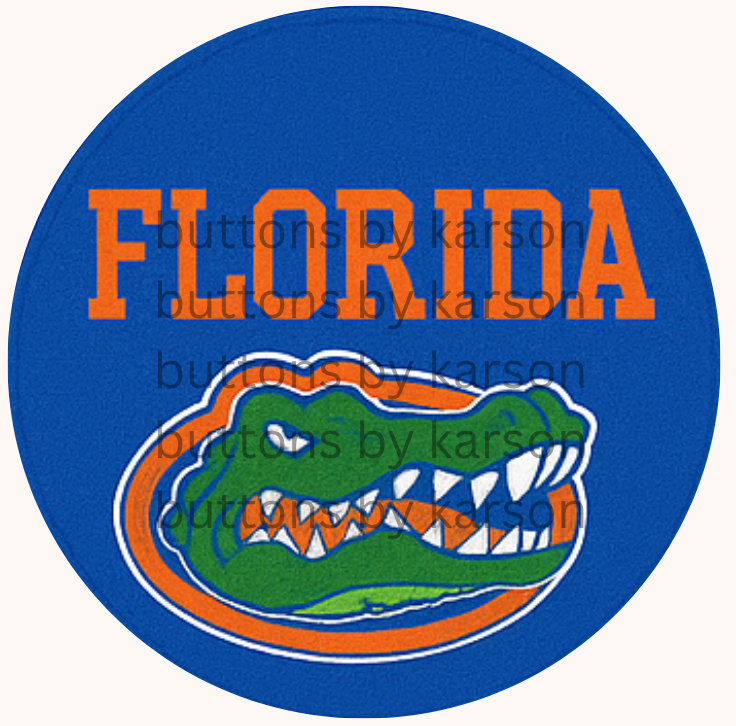 Blue Florida Logo Button