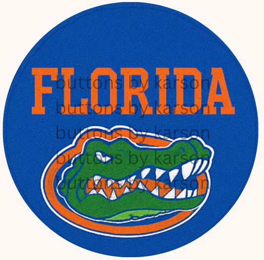 Blue Florida Logo Button
