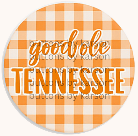 Gingham good ole Tennessee Button