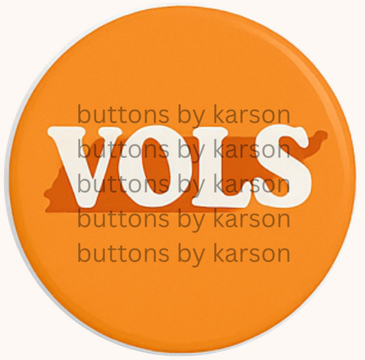 Tennessee Vols Button