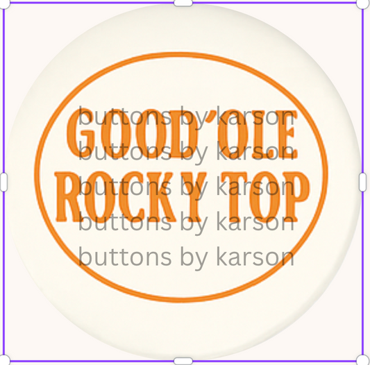 Good Ole Rocky Top Button