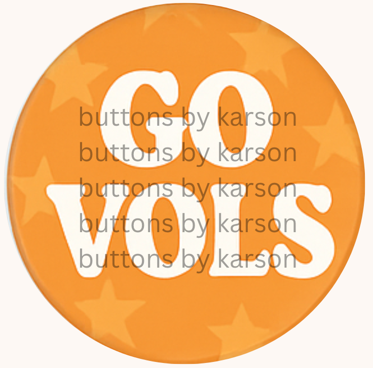Go Vols Star Button