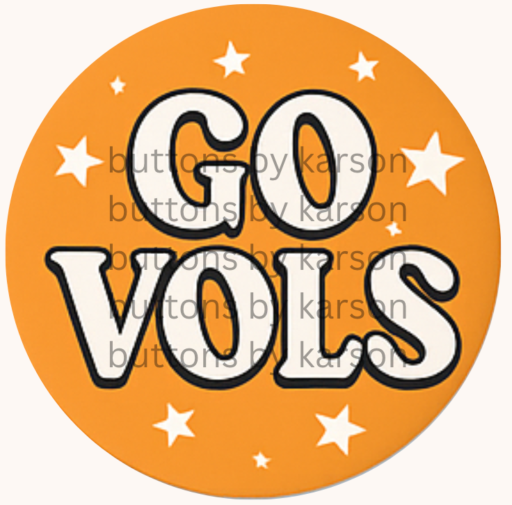 Stars Go Vols Button
