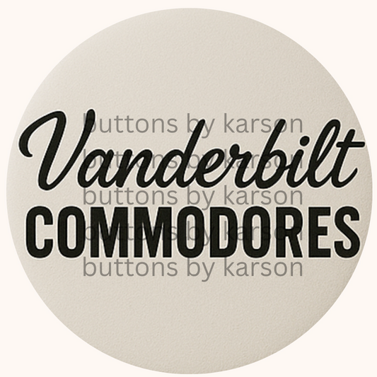 Vanderbilt Commodores Button