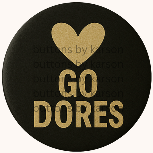 Heart Go Dores Button