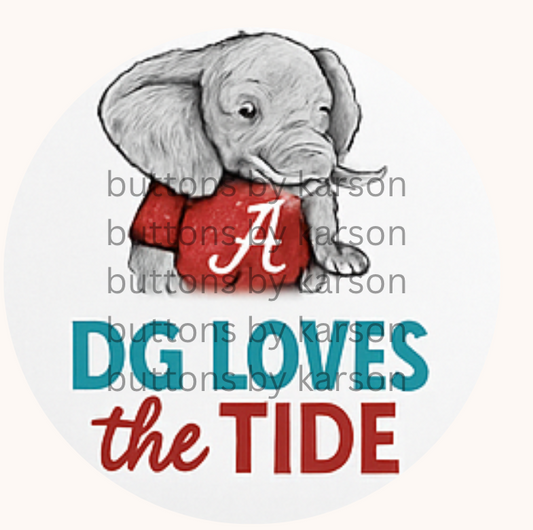 Sorority Mascot Button