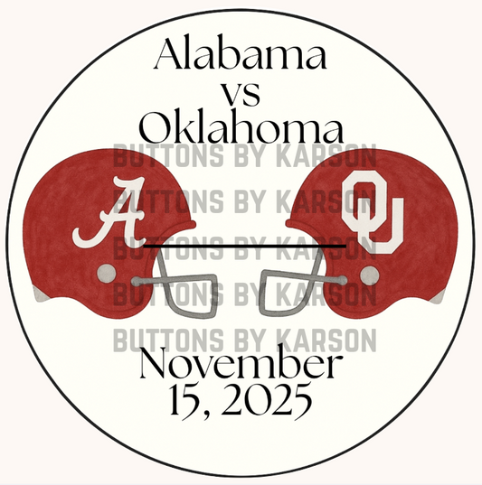 Alabama vs Oklahoma Game Button