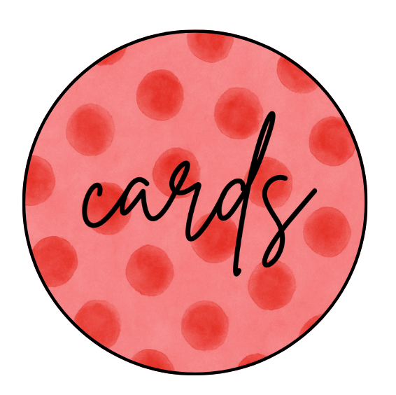 Cards Polka Dot Design