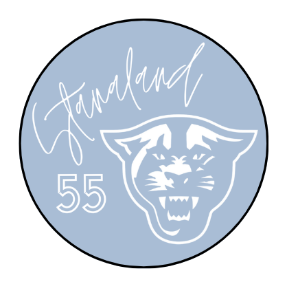 Name, Mascot, and Number White Design