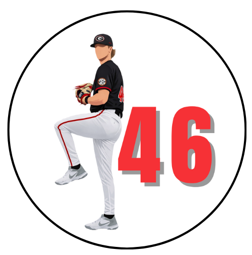Red Shadow Number Design