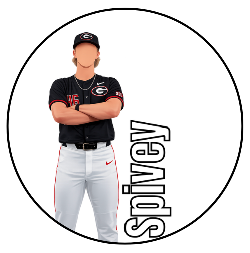 Player with Black Block Letters Design
