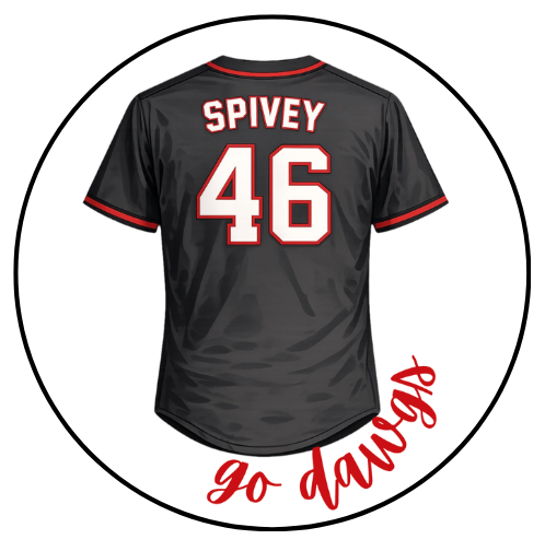 Black Back of Jersey Design