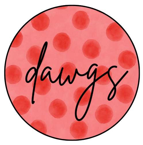 Dawgs Polka Dot Design