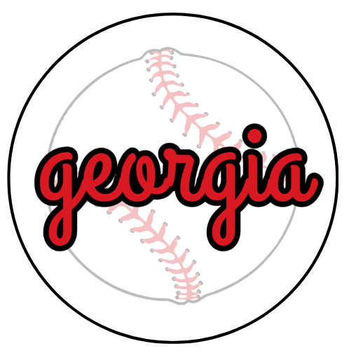 Georgia Baseball Design