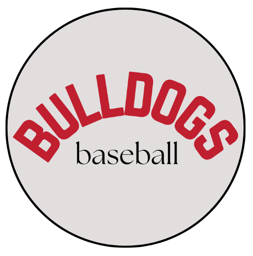 Bulldogs Baseball Curved Design