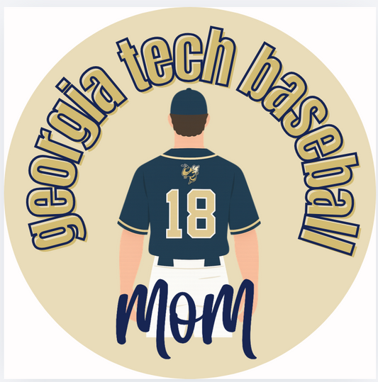 Baseball Mom with Player Design