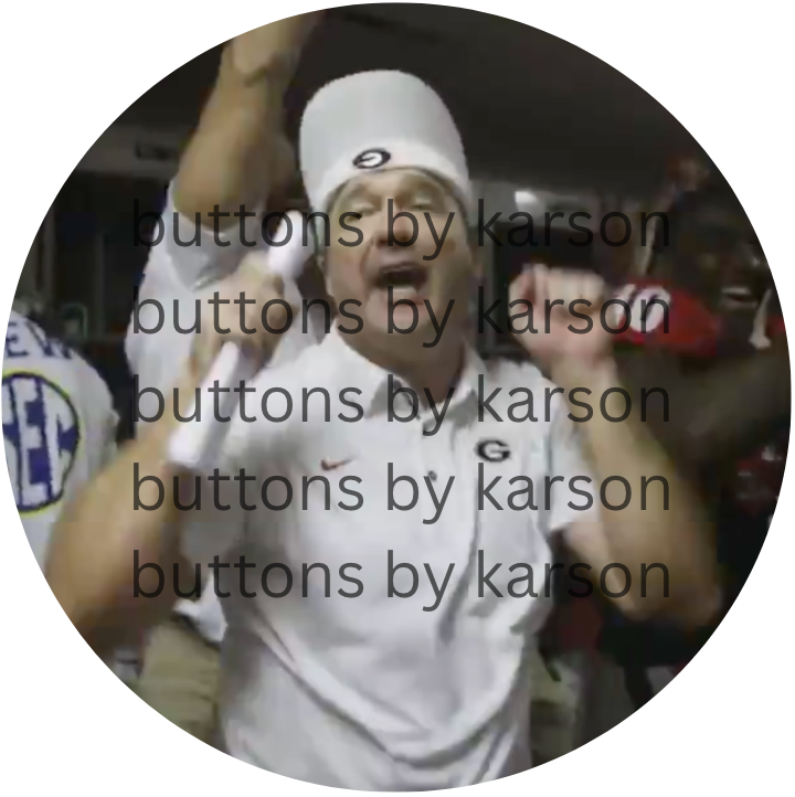 Kirby White Visor Button