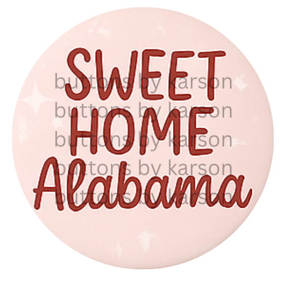Sweet Home Alabama Button