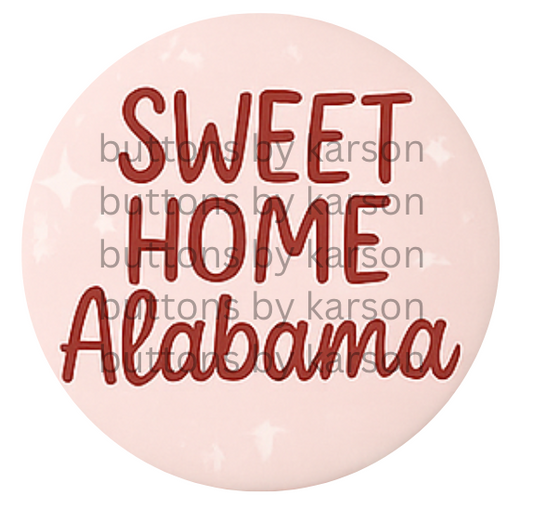 Sweet Home Alabama Button