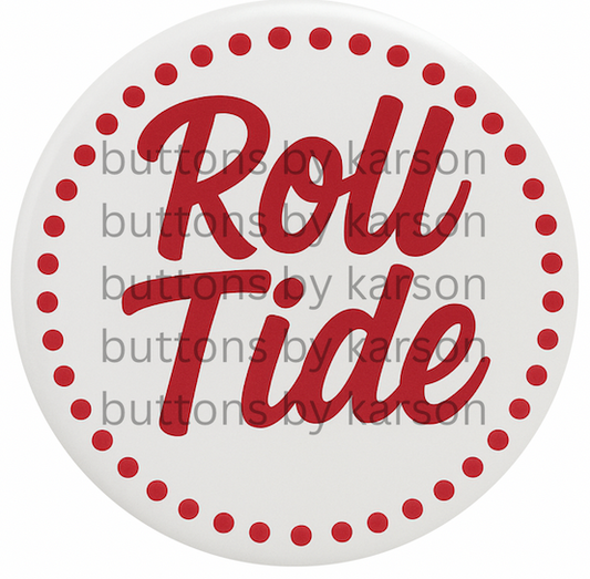 Roll Tide Polka Dot