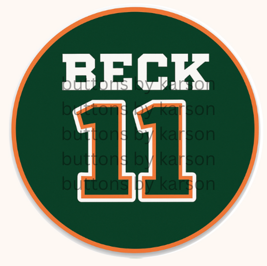 Green Jersey Button